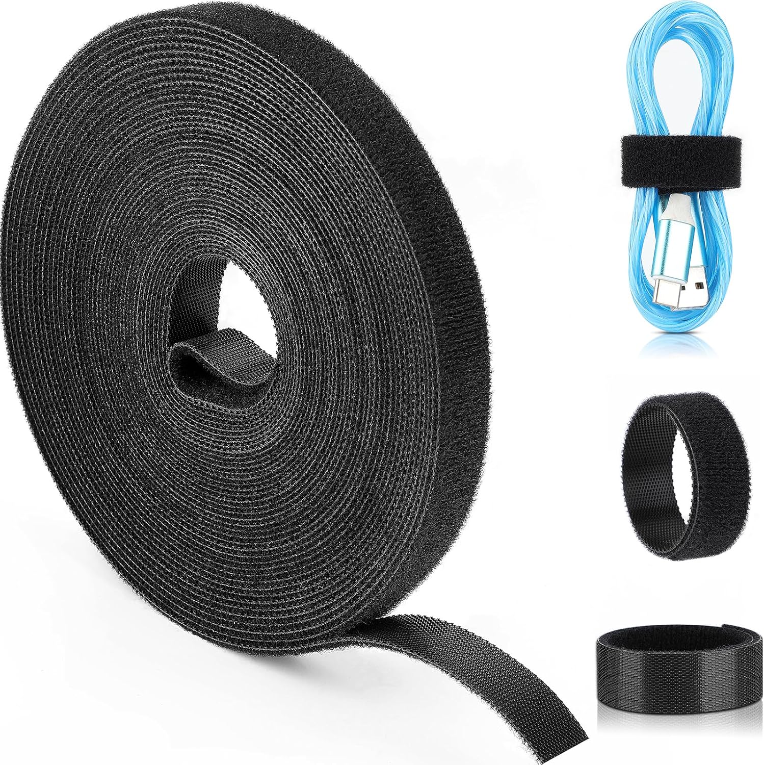 Cable Management Sleeve - منظم كابلات قابل للتمزيق، أداة لتنظيم