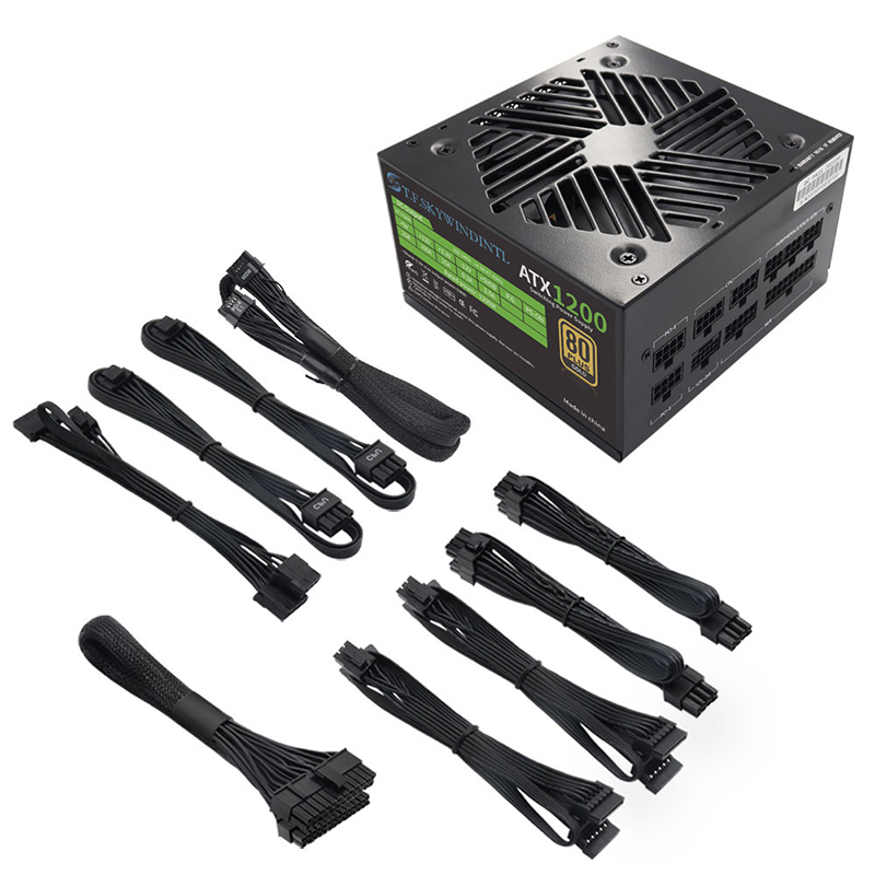 Pc Gaming Fullset - PCIE 5.0 1200 واط مصدر طاقة