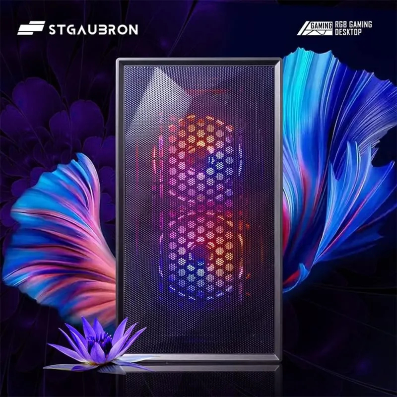 Pc Gaming Prebuilt - كمبيوتر ألعاب مكتبي مسبق التجميع، بطاقة