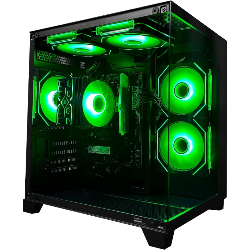 Pc Gaming Prebuilt - كمبيوتر ألعاب مكتبي مع معالج Ryzen