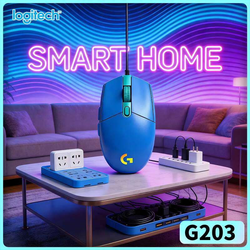 Logitech Mouse G203 - ماوس ألعاب سلكي من لوجيتك G203