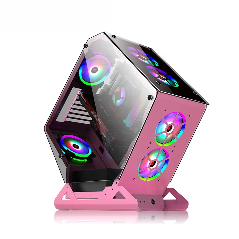 Pc Gaming Prebuilt - حافظة كمبيوتر للألعاب بتصميم غير منتظم،