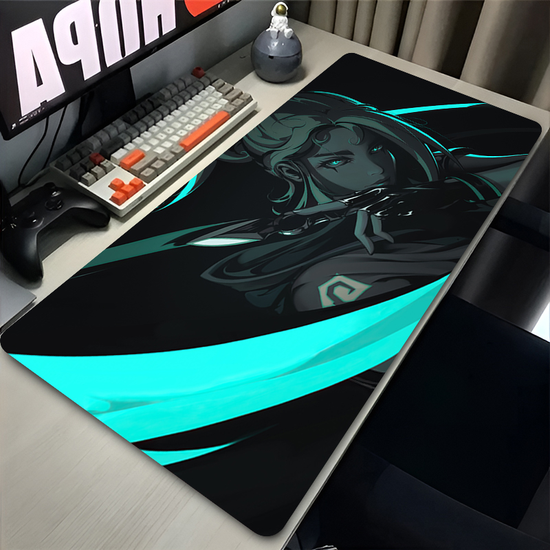Pc Gaming Valorant - لوحة ماوس كبيرة الحجم XXL للألعاب،