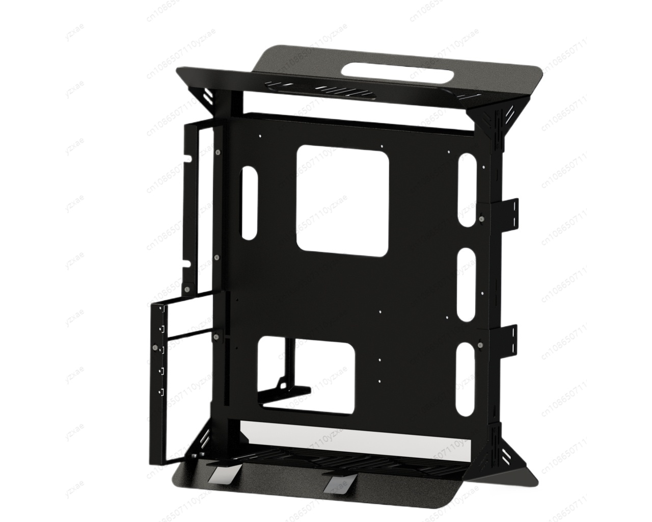 Gpu Vertical Mount - حافظة كمبيوتر بإطار مفتوح، تدعم اللوحة