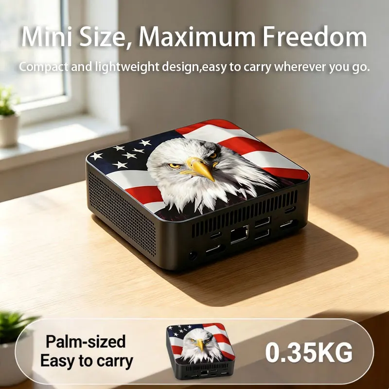 كمبيوتر مكتبي صغير نحيف بتصميم - مراجعة Pc Gaming Mini وسعره