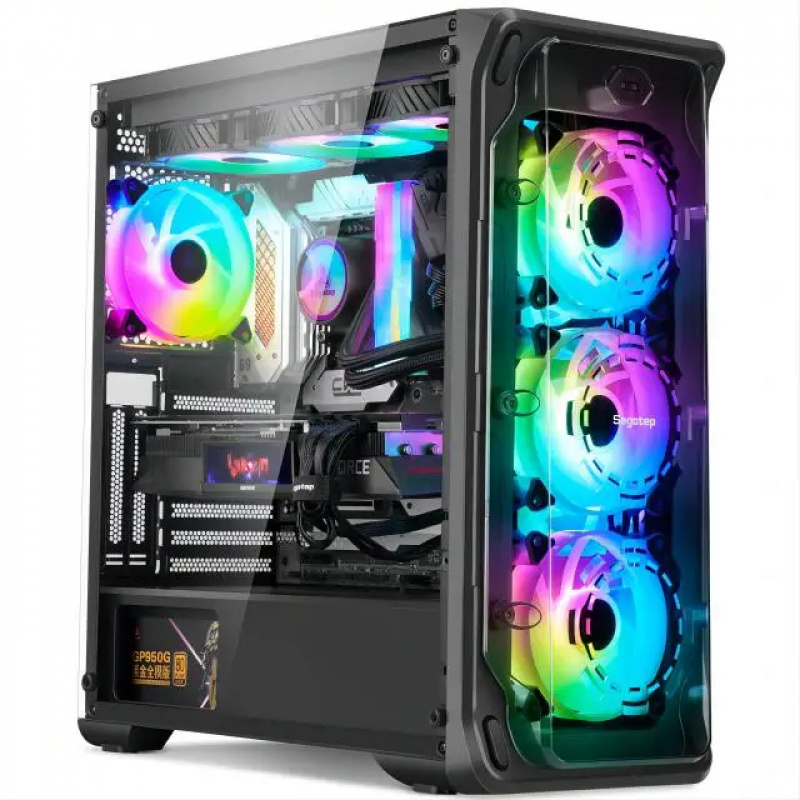 كمبيوتر ألعاب Aotesier مع معال - مراجعة Pc Gaming Rtx 3060 وسعره