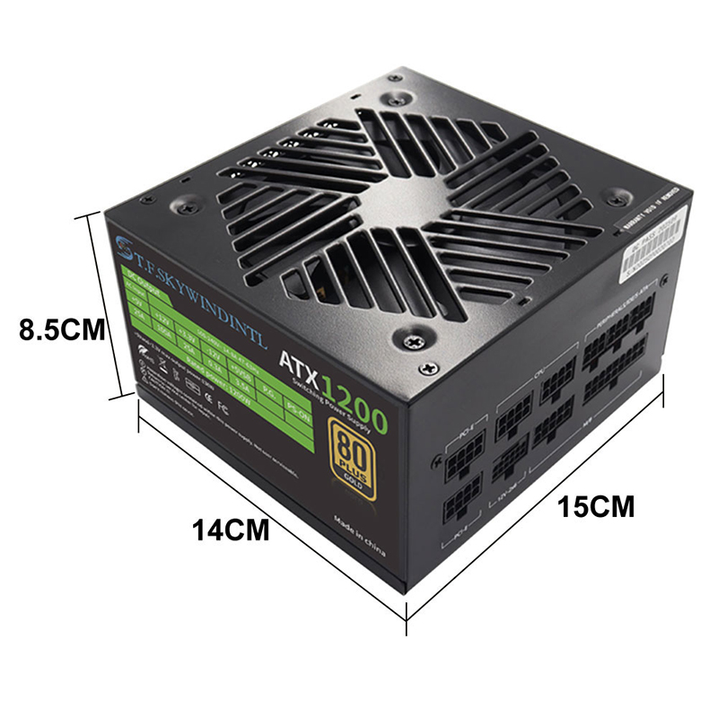 PCIE 5.0 1200 واط مصدر طاقة ال - مراجعة Pc Gaming Fullset وسعره