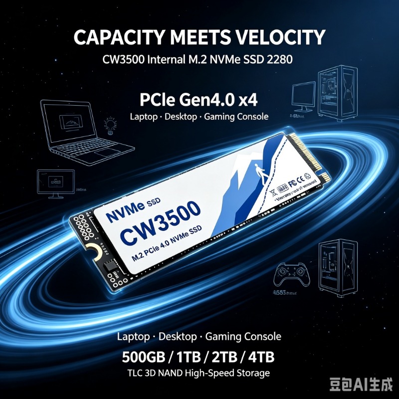 قرص SSD من نوع CW3500 M.2 NVMe - مراجعة Pc Gaming Ps5 وسعره