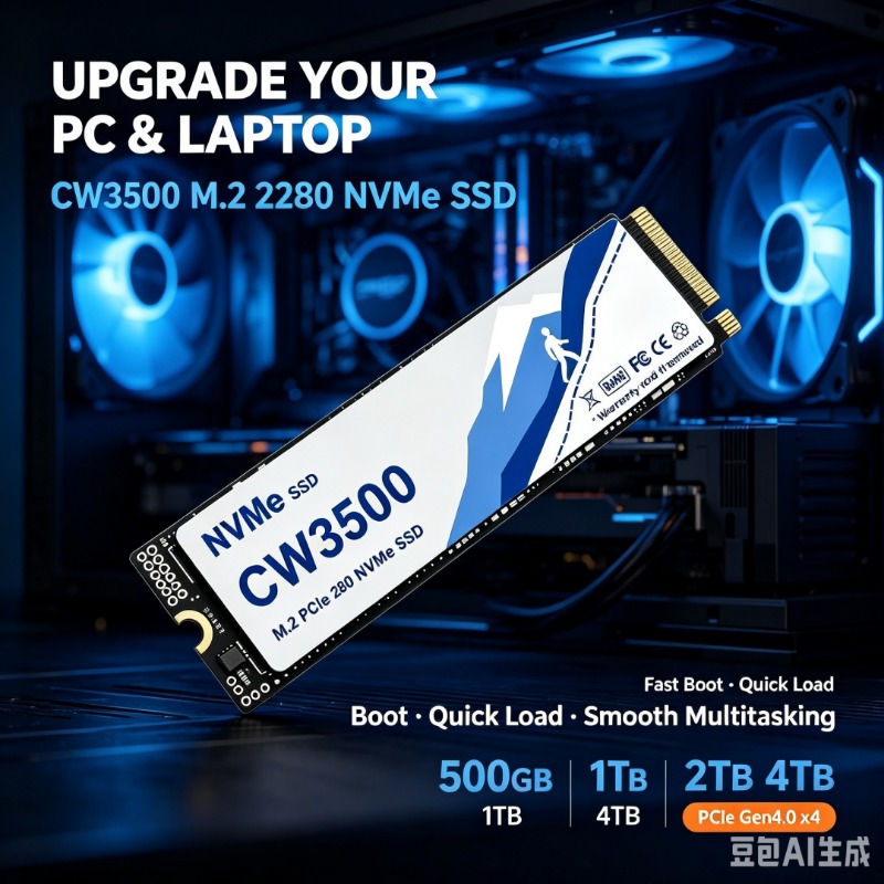 قرص SSD من نوع CW3500 M.2 NVMe - مراجعة Pc Gaming Ps5 وسعره
