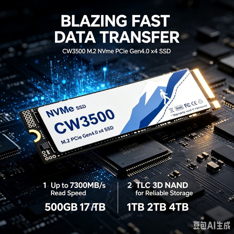 قرص SSD من نوع CW3500 M.2 NVMe - مراجعة Pc Gaming Ps5 وسعره
