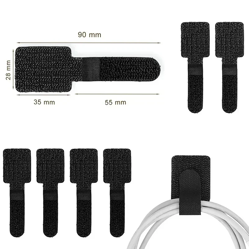 20/10/5 قطعة منظم الكابلات الق - مراجعة Cable Management Sleeve وسعره