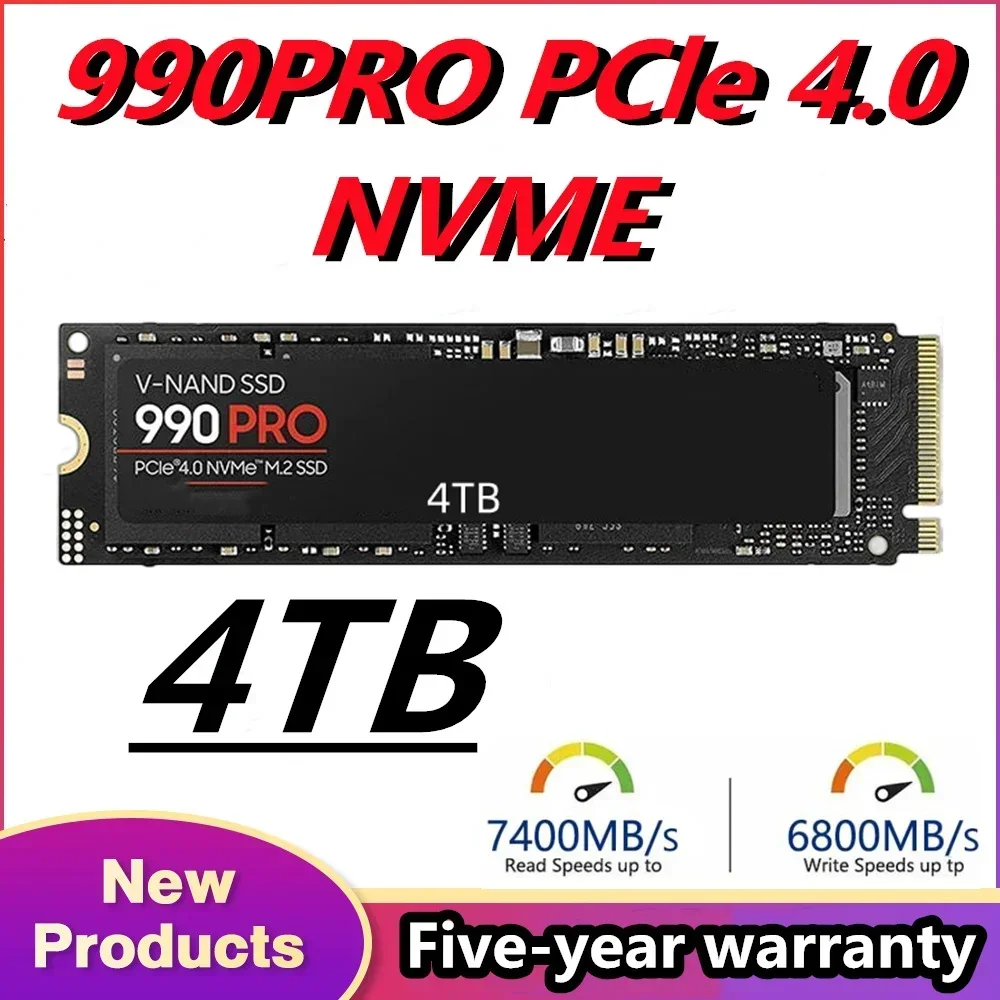 قرص صلب SSD 990 PRO بسعة 2 تير - مراجعة Pc Gaming Ps5 وسعره