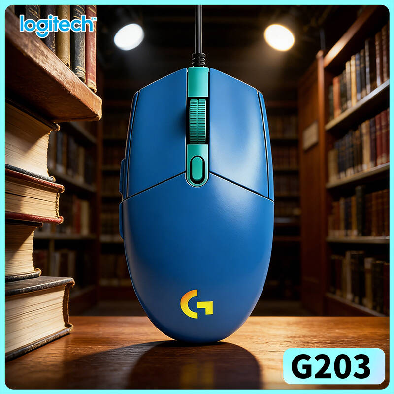 ماوس لوجيتك G203 LIGHTSYNC للأ - مراجعة Logitech Mouse G203 وسعره