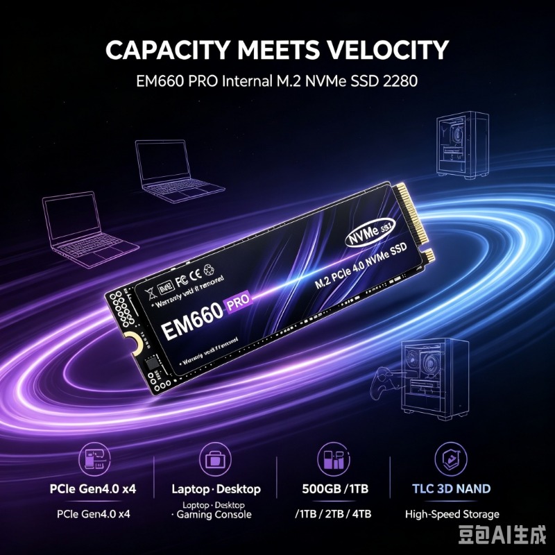 EM660 M.2 NVMe SSD بسرعة 7300  - مراجعة Pc Gaming Ps5 وسعره