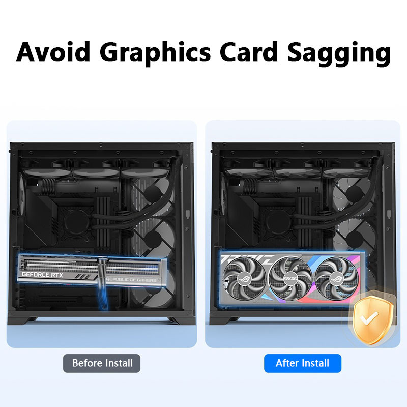 2/3 فتحة VGA بطاقة الرسومات ال - مراجعة Gpu Vertical Mount وسعره