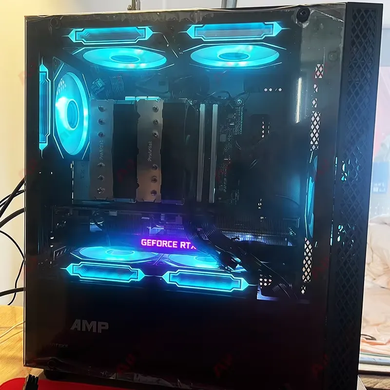 كمبيوتر ألعاب كامل رخيص الثمن  - مراجعة Pc Gaming Fullset وسعره