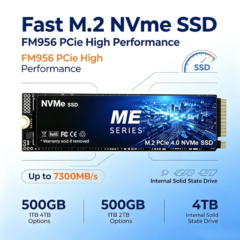 FM956 ME PCIe4.0 M.2 2280 NVMe - مراجعة Pc Gaming Ps5 وسعره