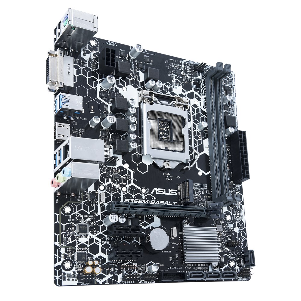 لوحة أم ASUS B365M-BASALT، مقب - مراجعة Intel Cpu Core I7 وسعره
