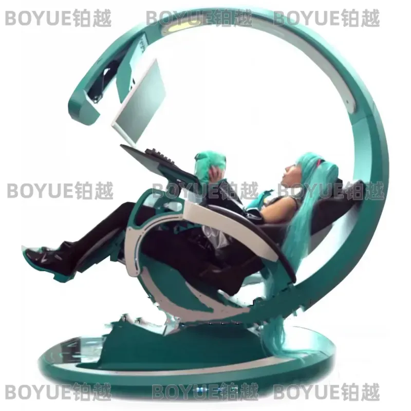كرسي ألعاب ماكارون بتصميم قمرة - مراجعة Pc Gaming Chair وسعره