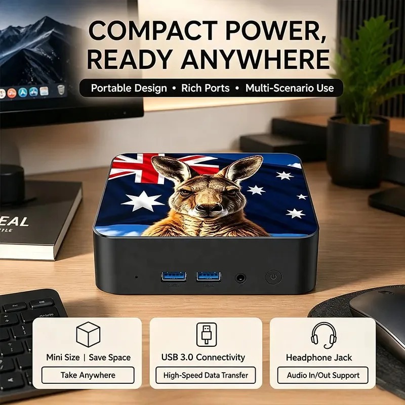 كمبيوتر صغير جديد وقوي بمعالج  - مراجعة Pc Gaming Mini وسعره