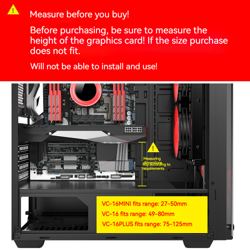 بطاقة الرسومات GPU حامل قابل ل - مراجعة Gpu Vertical Mount وسعره