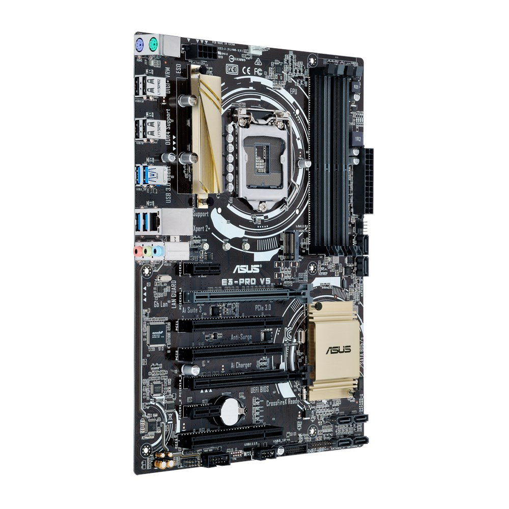 اللوحة الأم Asus E3-PRO V5 LGA - مراجعة Intel Cpu Core I7 وسعره