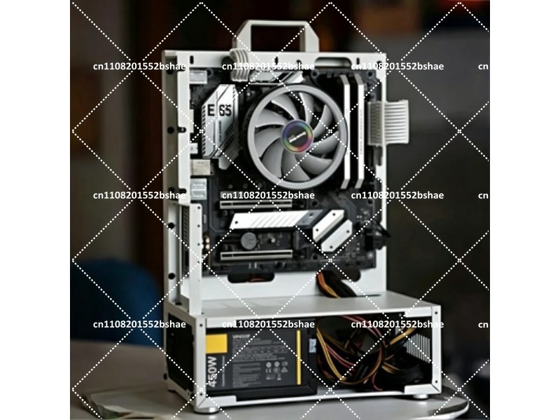 هيكل كمبيوتر مكتبي مفتوح ATX/M - مراجعة Gpu Vertical Mount وسعره