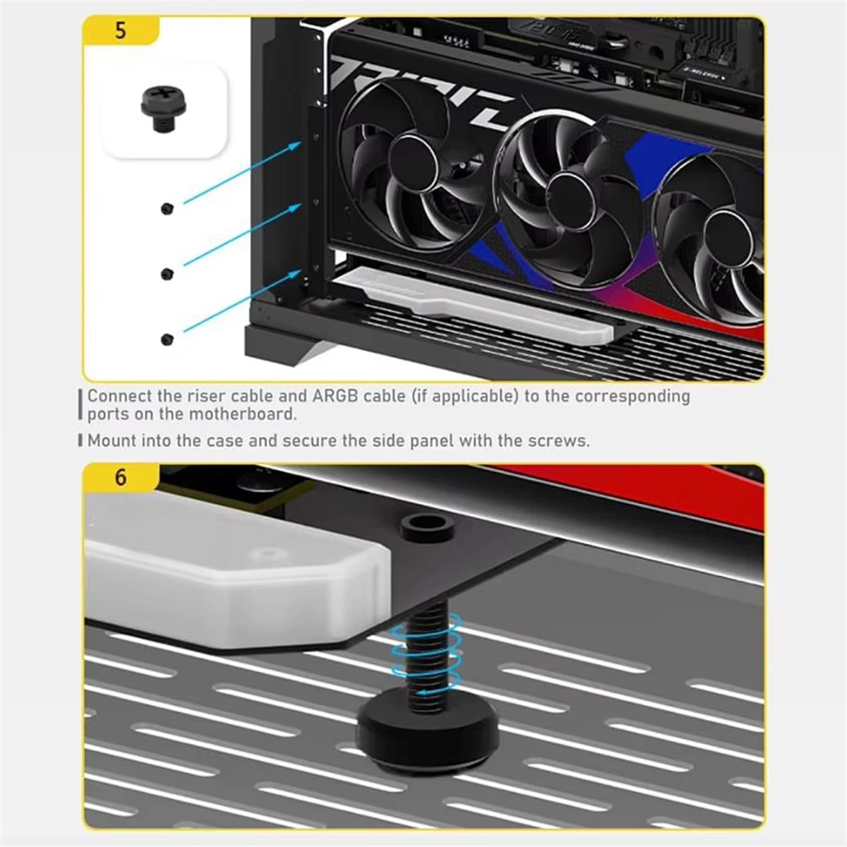 حامل تثبيت عمودي لبطاقة الرسوم - مراجعة Gpu Vertical Mount وسعره
