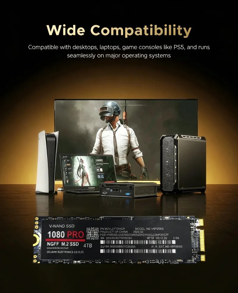 محرك أقراص SSD داخلي عالي السر - مراجعة Pc Gaming Ps5 وسعره