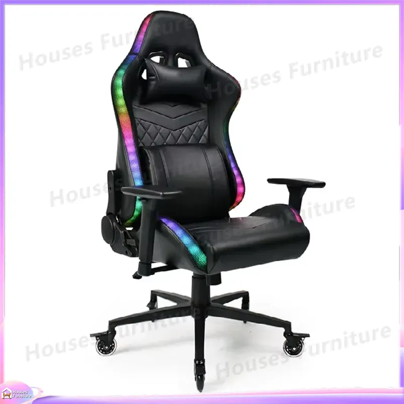 كرسي ألعاب جلدي حديث عالي الجو - مراجعة Pc Gaming Chair وسعره