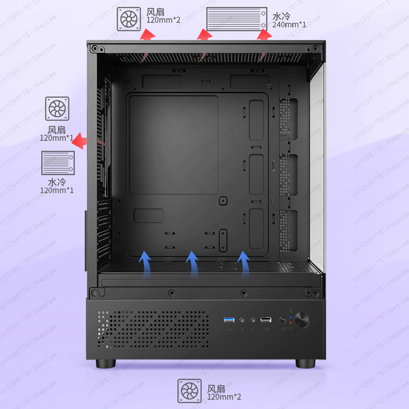 Xuanwu هيكل مكتبي صغير للكمبيو - مراجعة Pc Gaming Prebuilt وسعره
