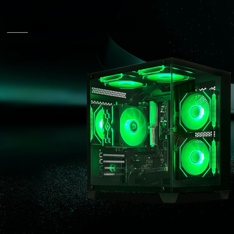 كمبيوتر ألعاب مكتبي مع معالج R - مراجعة Pc Gaming Prebuilt وسعره