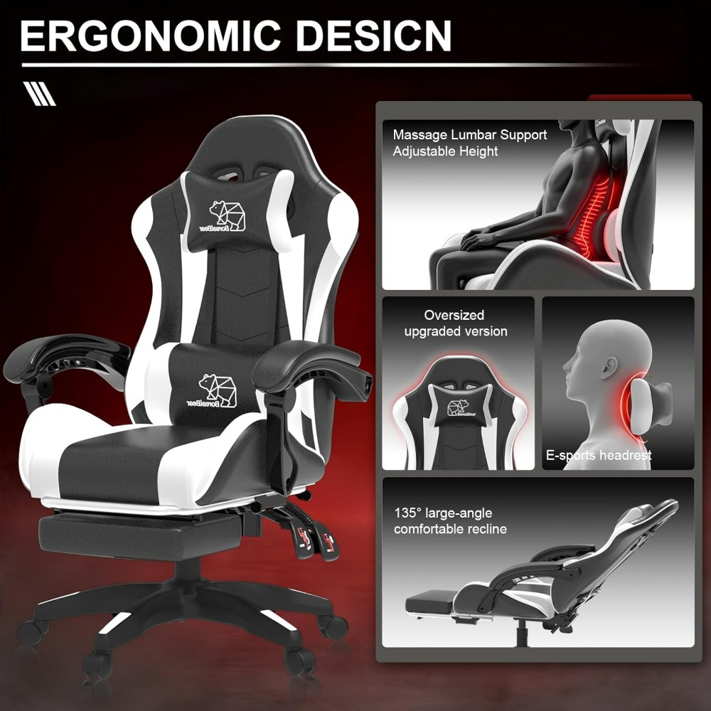 كرسي ألعاب الكمبيوتر، كرسي ألع - مراجعة Pc Gaming Chair وسعره