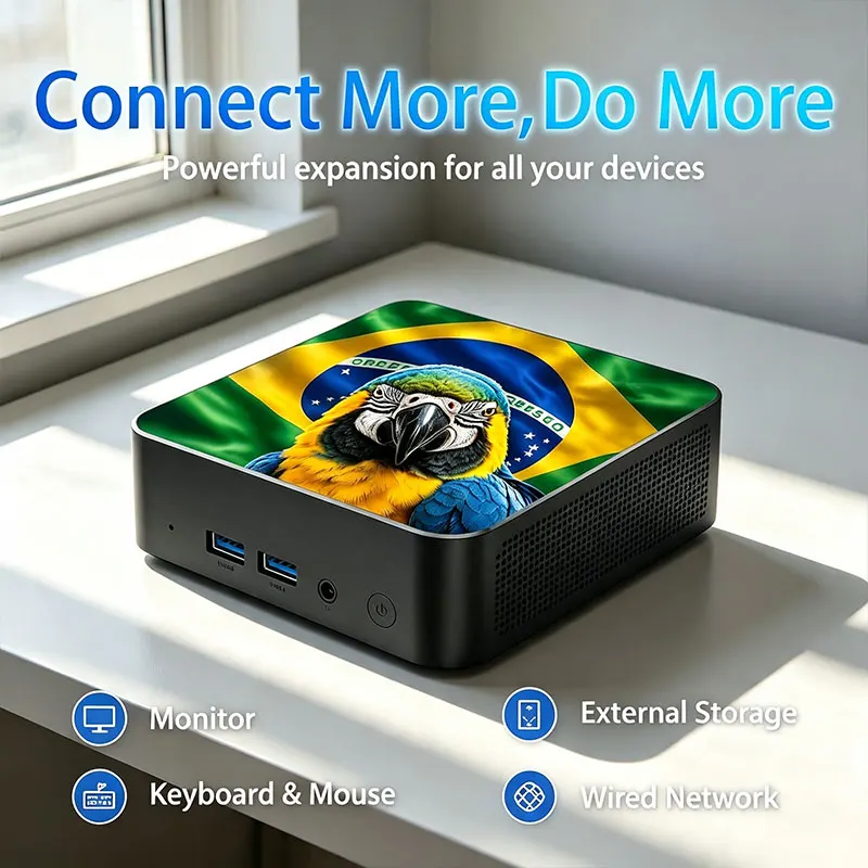 جهاز كمبيوتر صغير محمول عالي ا - مراجعة Pc Gaming Mini وسعره