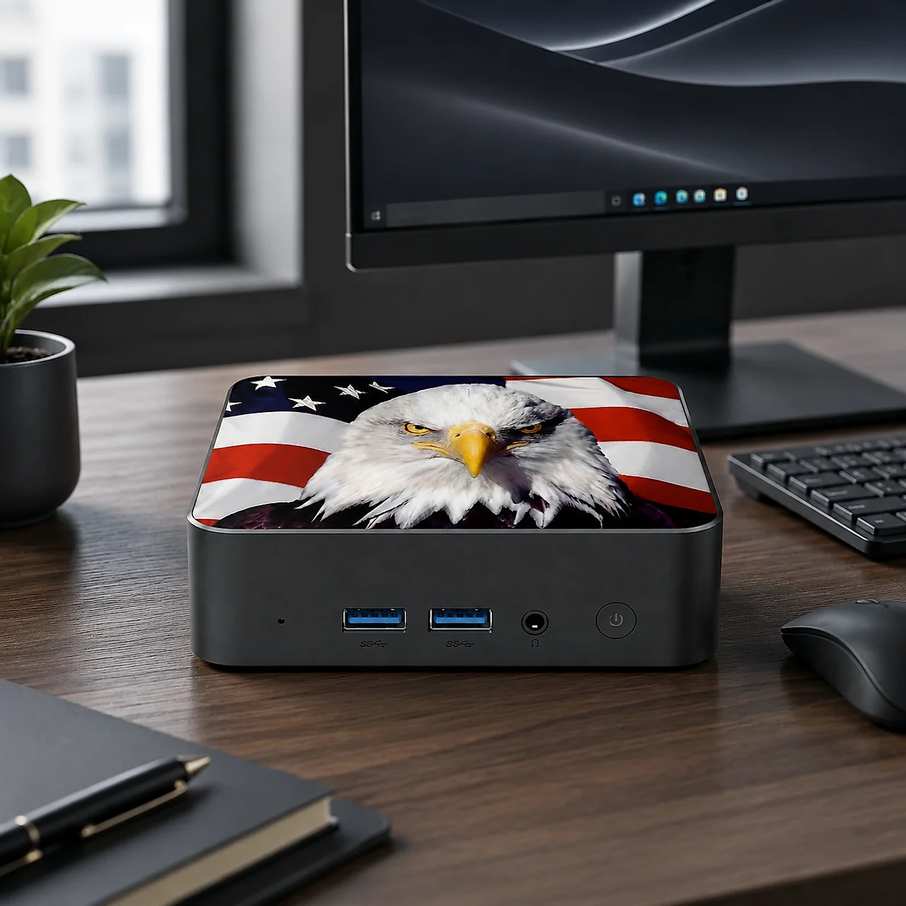 كمبيوتر مكتبي صغير فائق النحاف - مراجعة Pc Gaming Mini وسعره