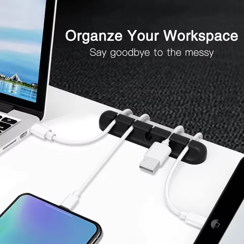 منظم أسلاك الكابلات من السيليك - مراجعة Cable Management Sleeve وسعره