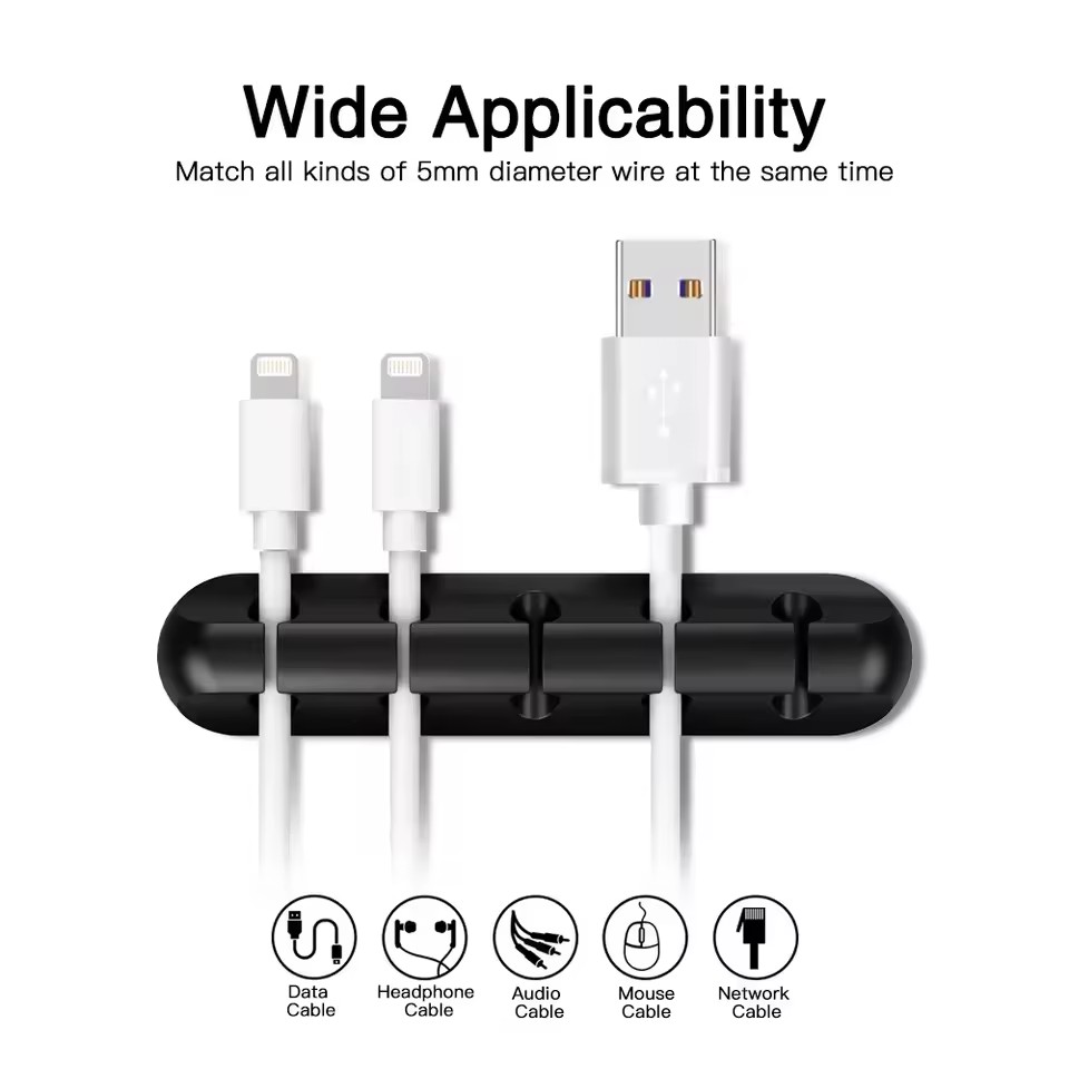 منظم أسلاك الكابلات من السيليك - مراجعة Cable Management Sleeve وسعره